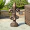 Glitzhome® 27" Standing Fleur-de-Lis Garden Statue